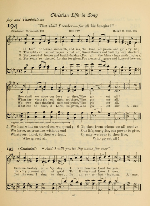 Pilgrim Songs (Number Two) page 167