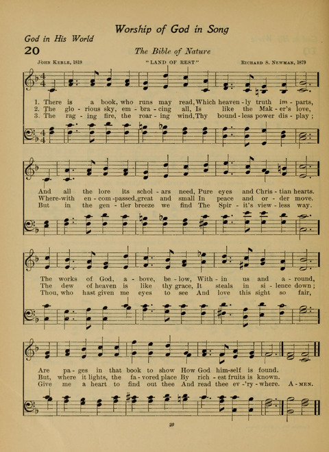 Pilgrim Songs (Number Two) page 20