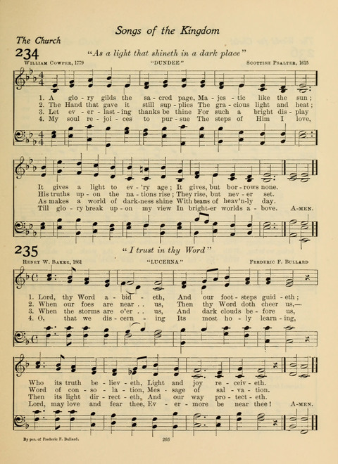 Pilgrim Songs (Number Two) page 205