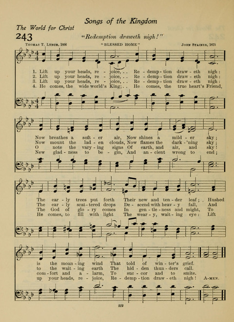 Pilgrim Songs (Number Two) page 212