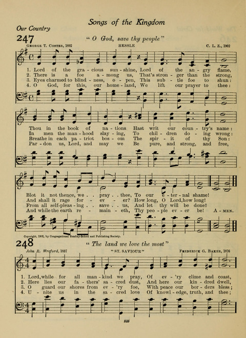 Pilgrim Songs (Number Two) page 216