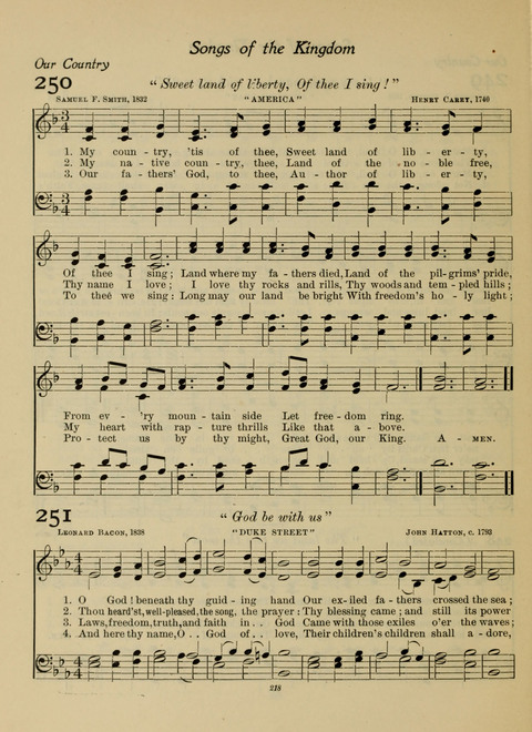 Pilgrim Songs (Number Two) page 218