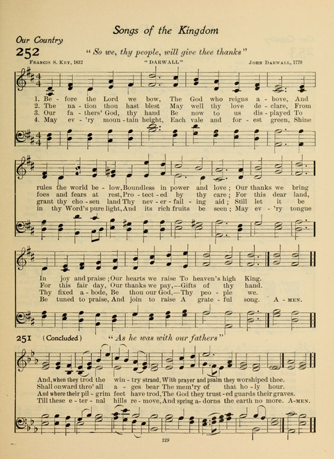 Pilgrim Songs (Number Two) page 219