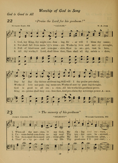 Pilgrim Songs (Number Two) page 22
