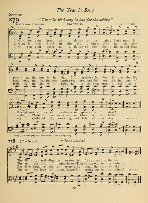 Pilgrim Songs (Number Two) page 243