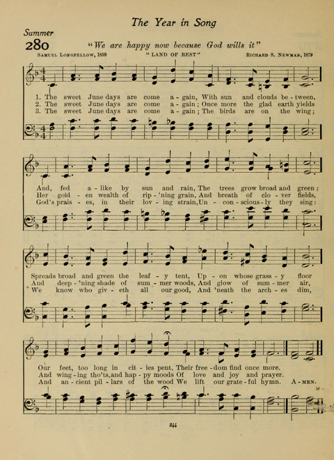 Pilgrim Songs (Number Two) page 244