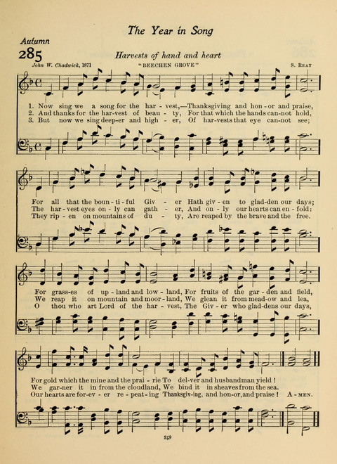 Pilgrim Songs (Number Two) page 249