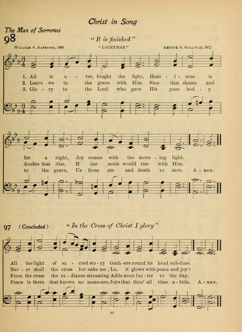 Pilgrim Songs (Number Two) page 89