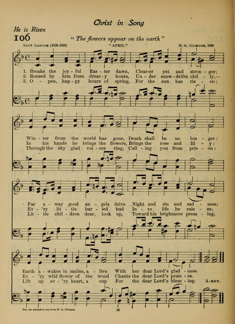 Pilgrim Songs (Number Two) page 96