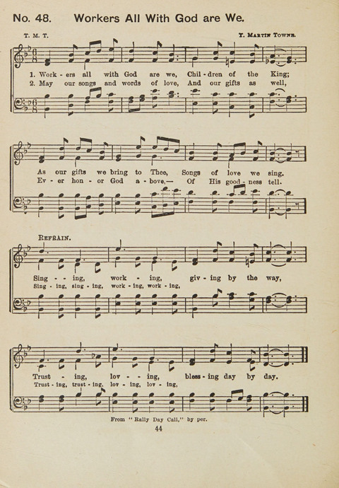 Primary Songs No. 3: for the primary department in the Sunday school, and for use in the home page 42