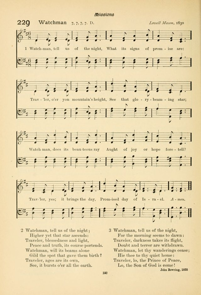 Praise Songs: a Collection of Hymns and Tunes page 205