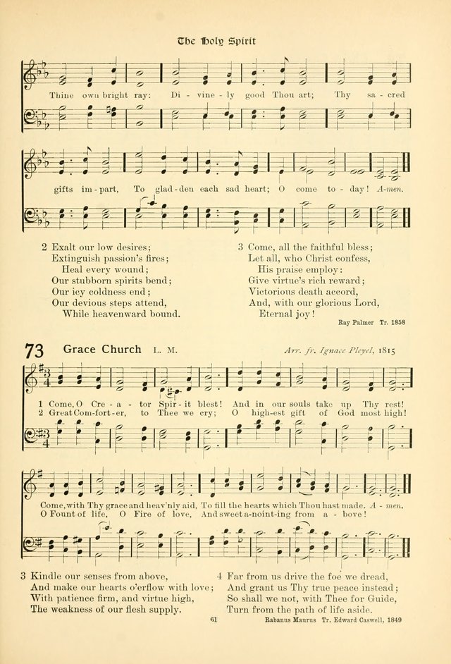 Praise Songs: a Collection of Hymns and Tunes page 74