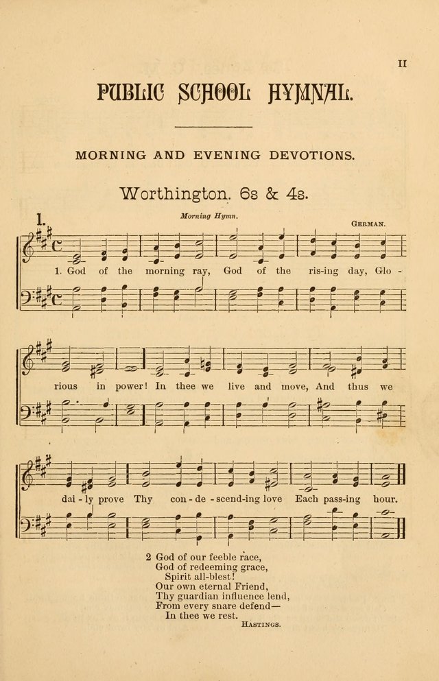 The Public School Hymnal: for the use of high schools and seminaries page 13