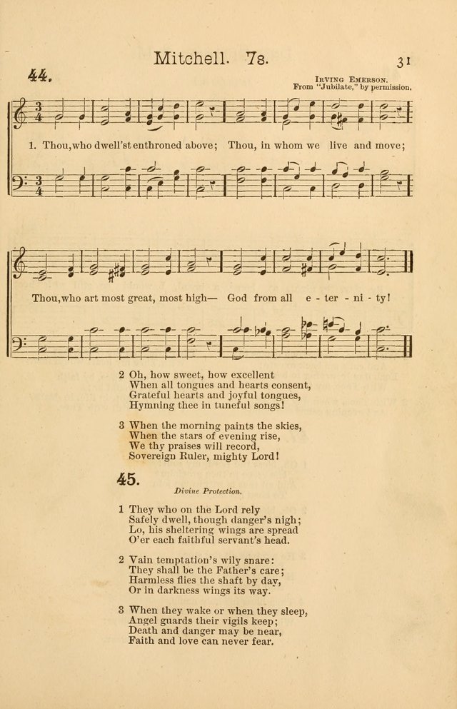 The Public School Hymnal: for the use of high schools and seminaries page 33