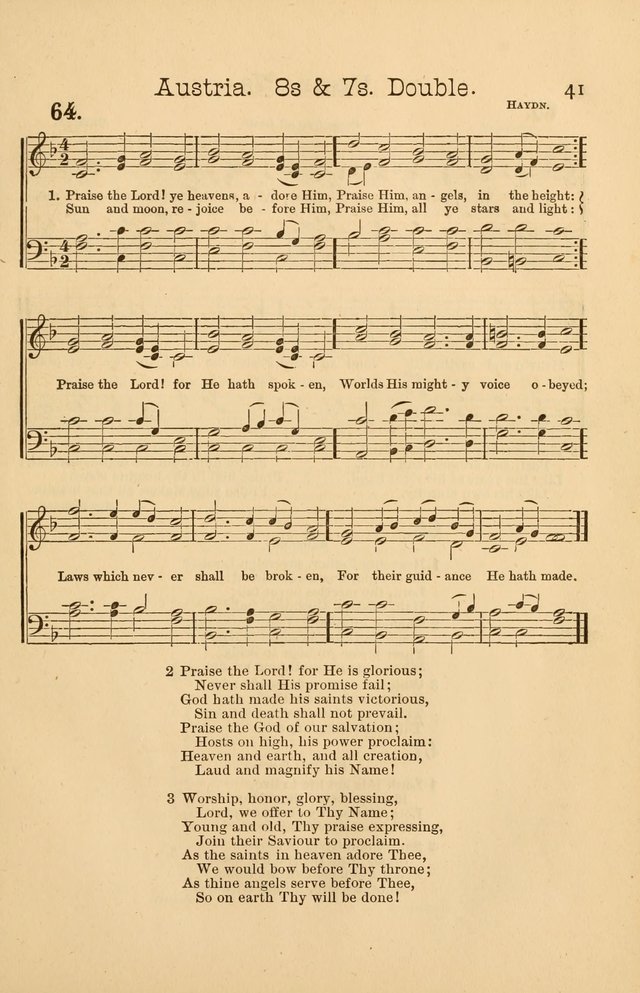 The Public School Hymnal: for the use of high schools and seminaries page 43