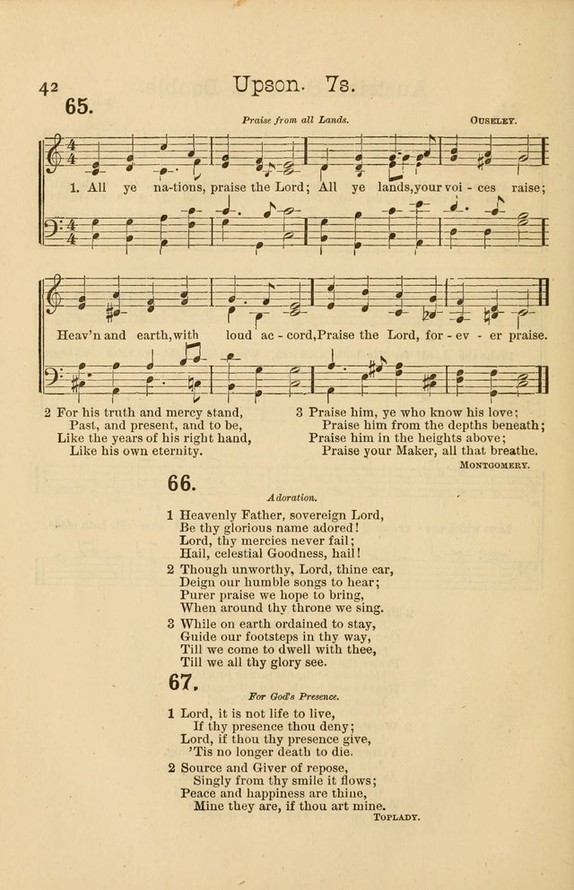 The Public School Hymnal: for the use of high schools and seminaries page 44