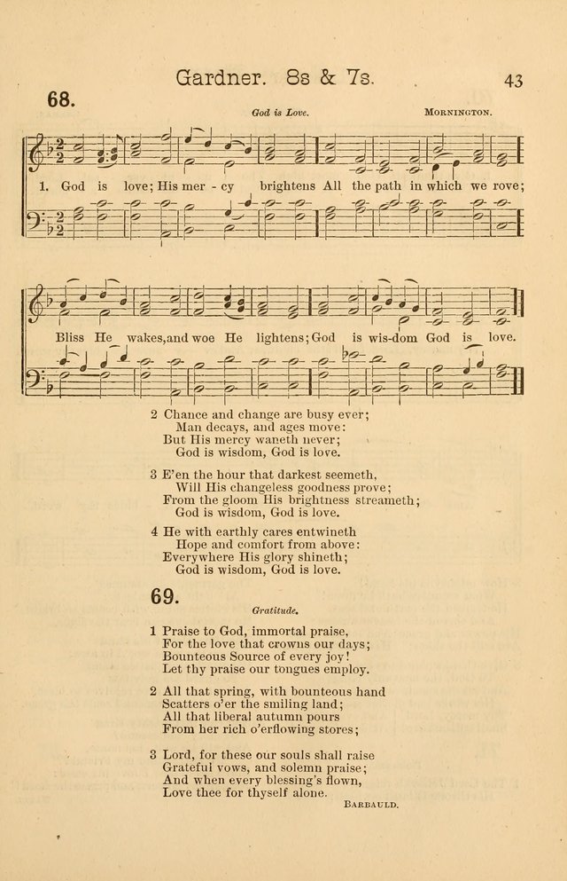 The Public School Hymnal: for the use of high schools and seminaries page 45
