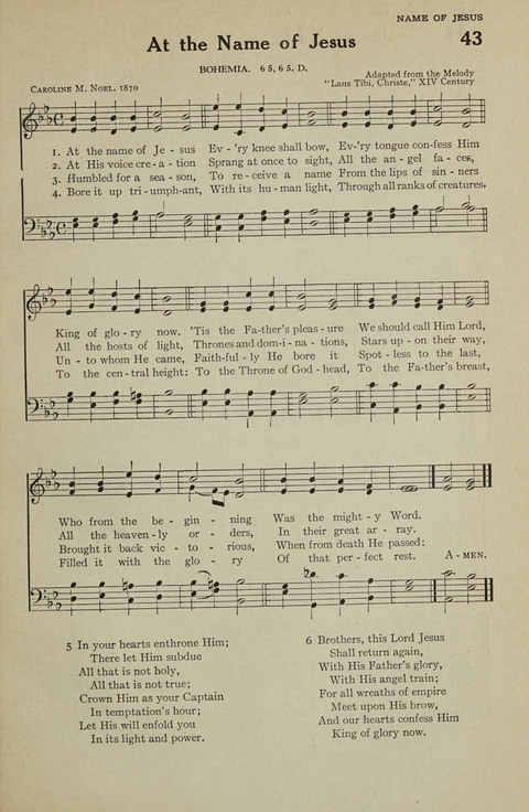 The Parish School Hymnal page 43