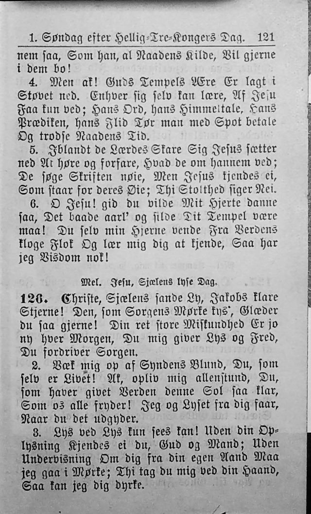 Psalmebog, udgiven af Synoden for den norske evangelisk-lutherske Kirke i Amerika (2nd ed.) page 127