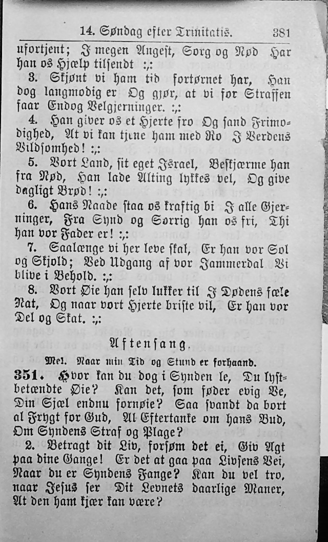 Psalmebog, udgiven af Synoden for den norske evangelisk-lutherske Kirke i Amerika (2nd ed.) page 387