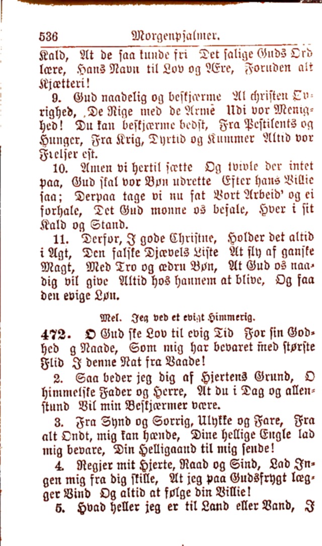 Psalmebog, udgiven af Synoden for den norske evangelisk-lutherske Kirke i Amerika (2nd ed.) page 542