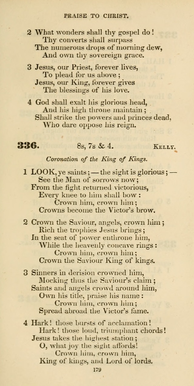 The Psalmist: a new collection of hymns for the use of Baptist churches; with a supplement page 239