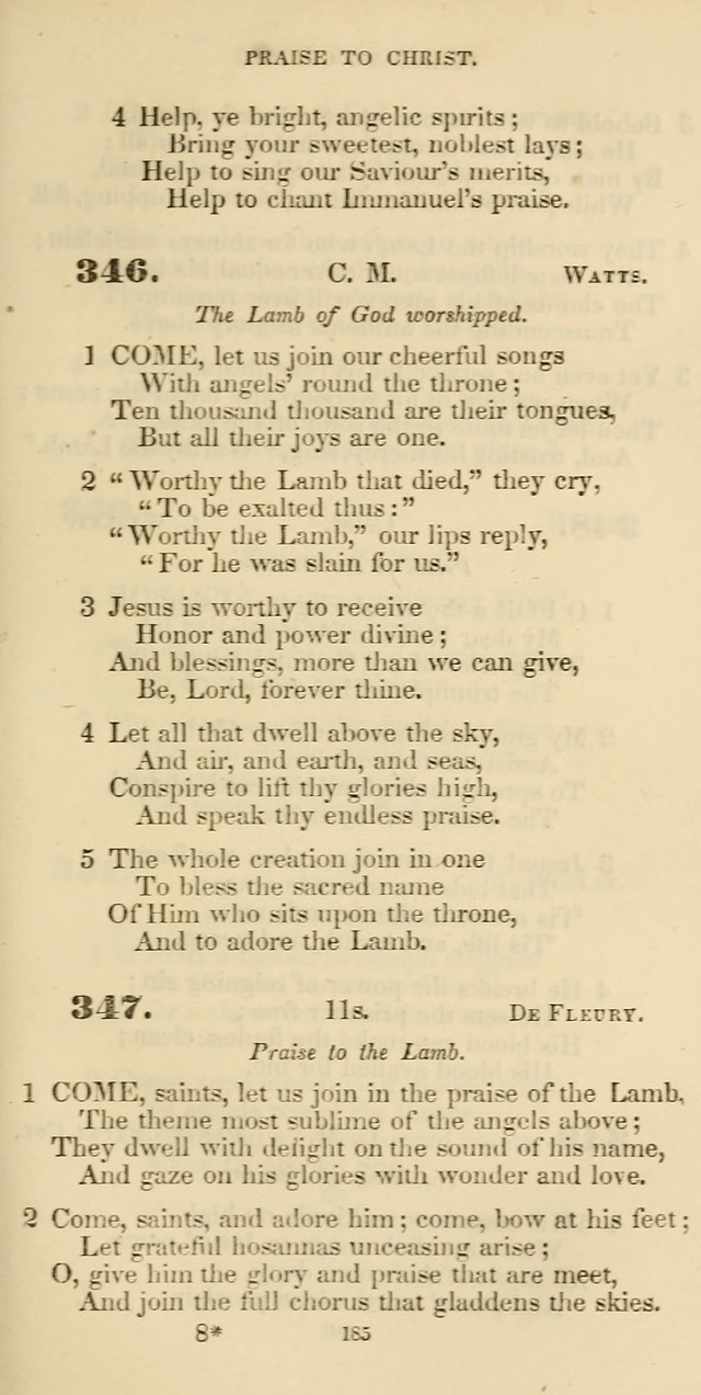 The Psalmist: a new collection of hymns for the use of Baptist churches; with a supplement page 245