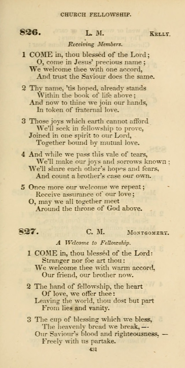 The Psalmist: a new collection of hymns for the use of Baptist churches; with a supplement page 491