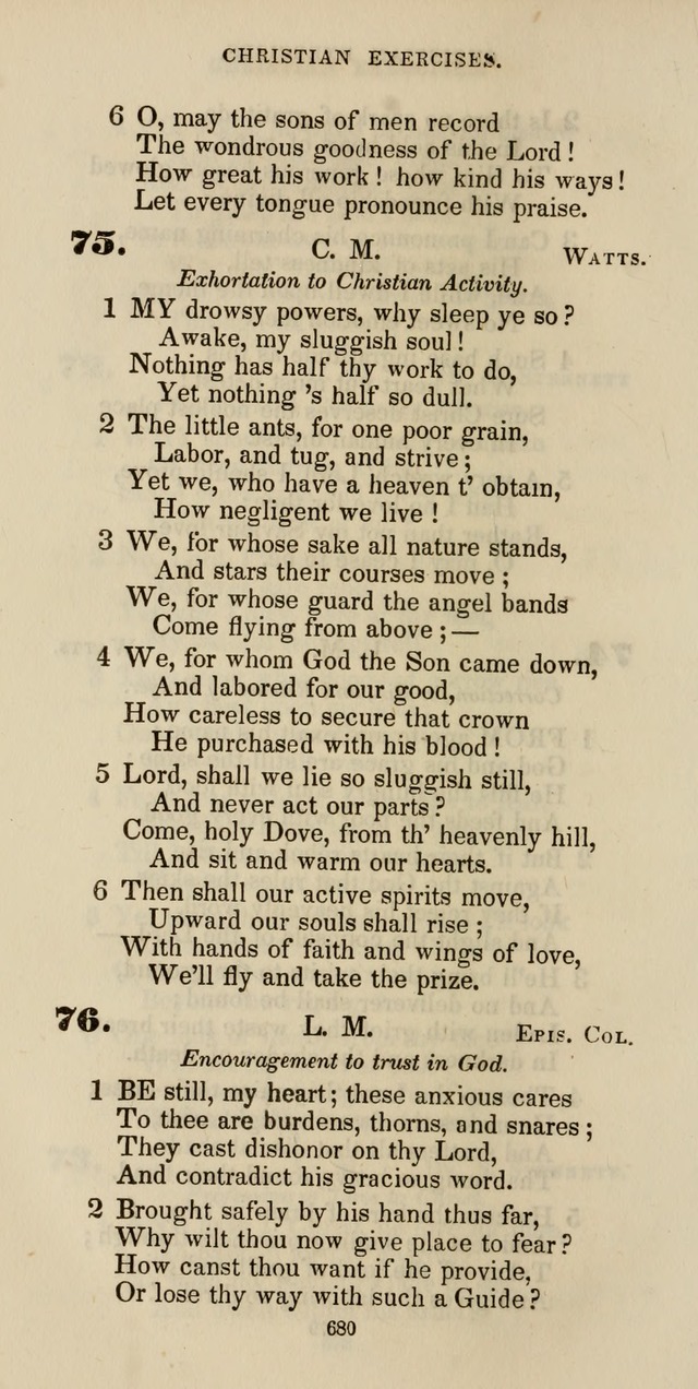 The Psalmist: a new collection of hymns for the use of Baptist churches; with a supplement page 740