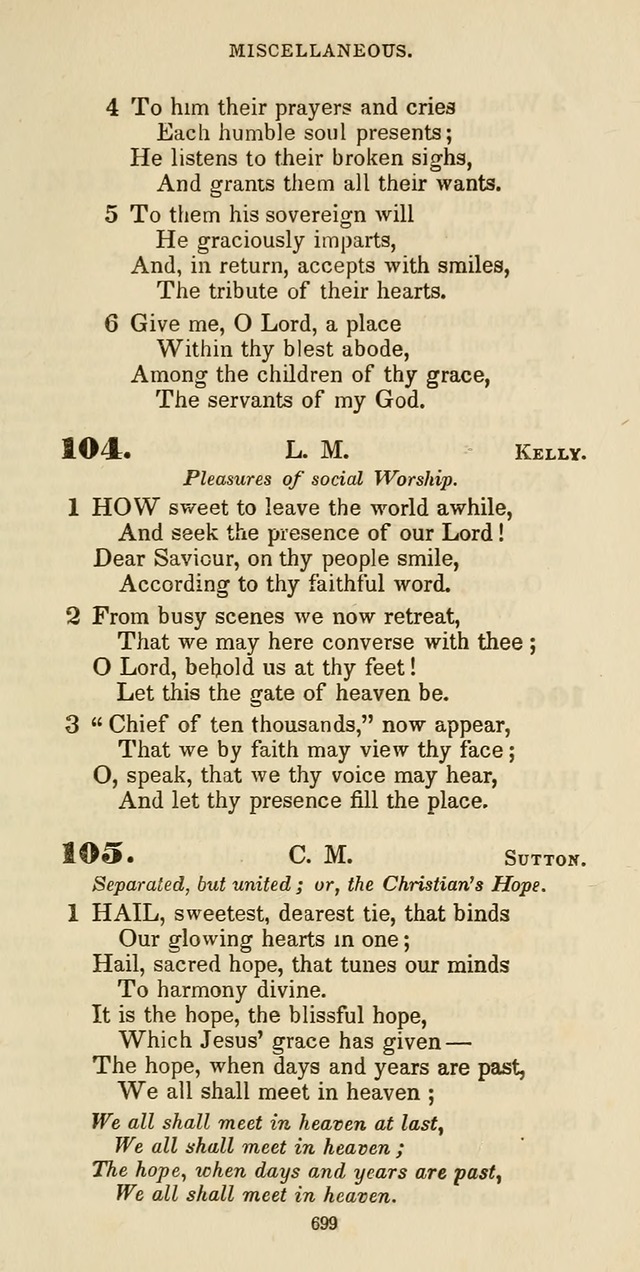 The Psalmist: a new collection of hymns for the use of Baptist churches; with a supplement page 759