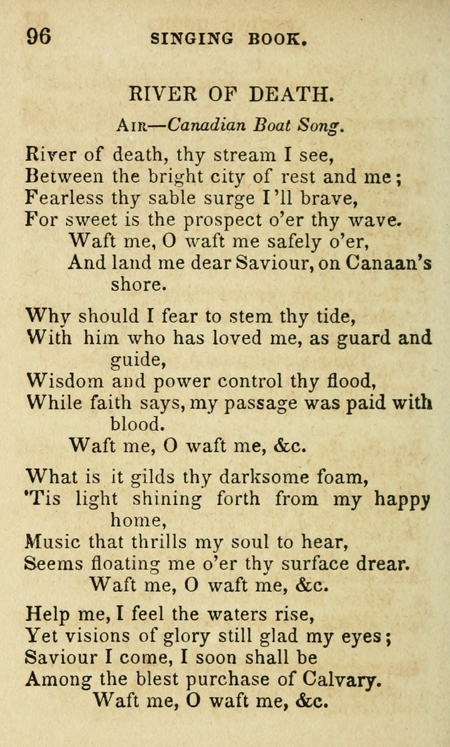 The Public School Singing Book: a collection of original and other songs, odes, hymns, anthems, and chants used in the various public schools page 100