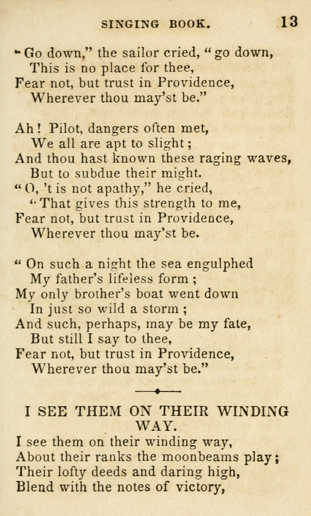 The Public School Singing Book: a collection of original and other songs, odes, hymns, anthems, and chants used in the various public schools page 15