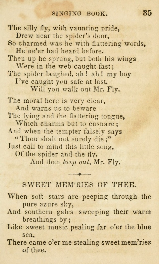 The Public School Singing Book: a collection of original and other songs, odes, hymns, anthems, and chants used in the various public schools page 39
