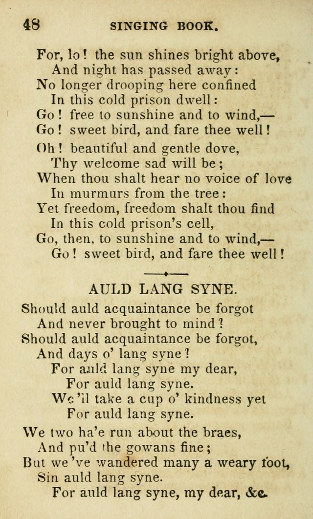 The Public School Singing Book: a collection of original and other songs, odes, hymns, anthems, and chants used in the various public schools page 52