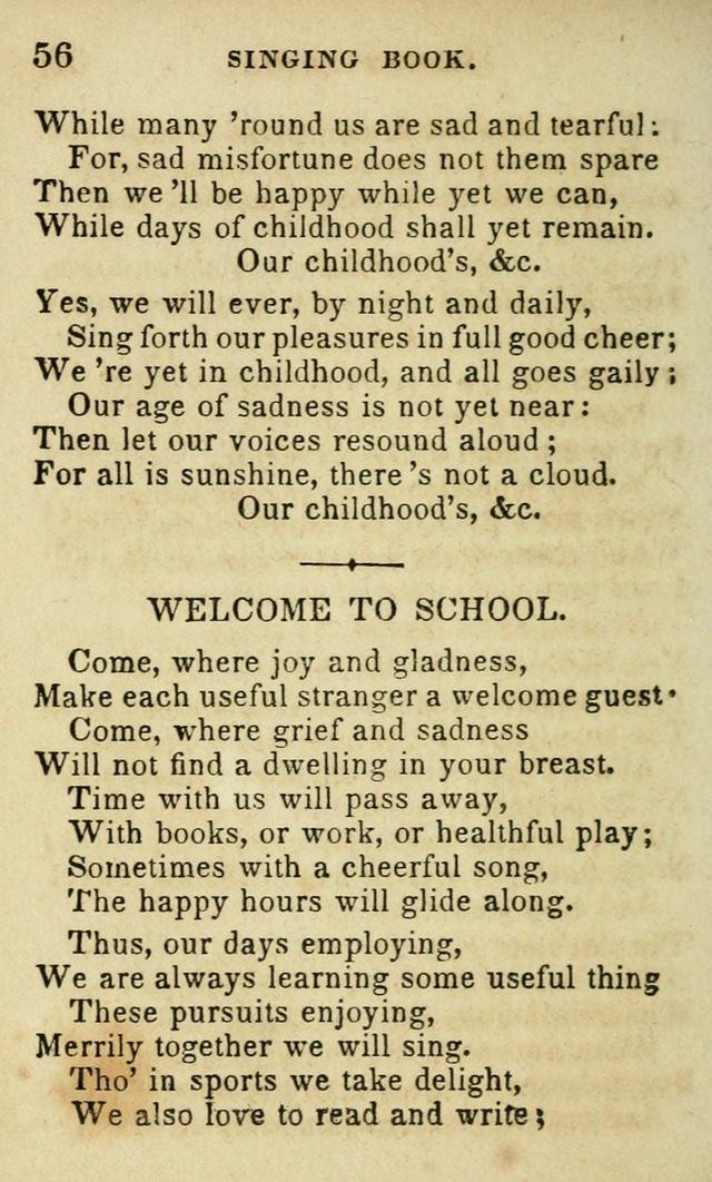 The Public School Singing Book: a collection of original and other songs, odes, hymns, anthems, and chants used in the various public schools page 60