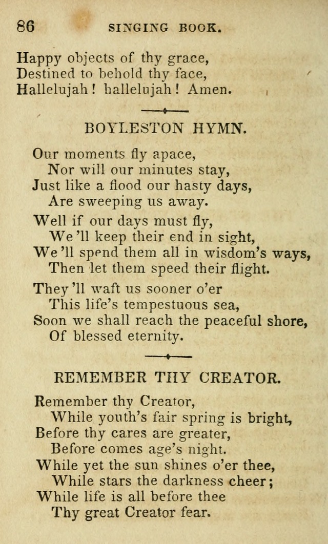 The Public School Singing Book: a collection of original and other songs, odes, hymns, anthems, and chants used in the various public schools page 90