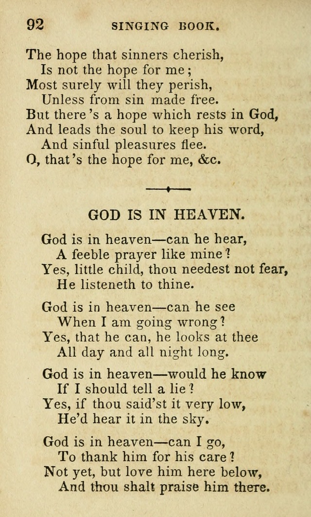 The Public School Singing Book: a collection of original and other songs, odes, hymns, anthems, and chants used in the various public schools page 96
