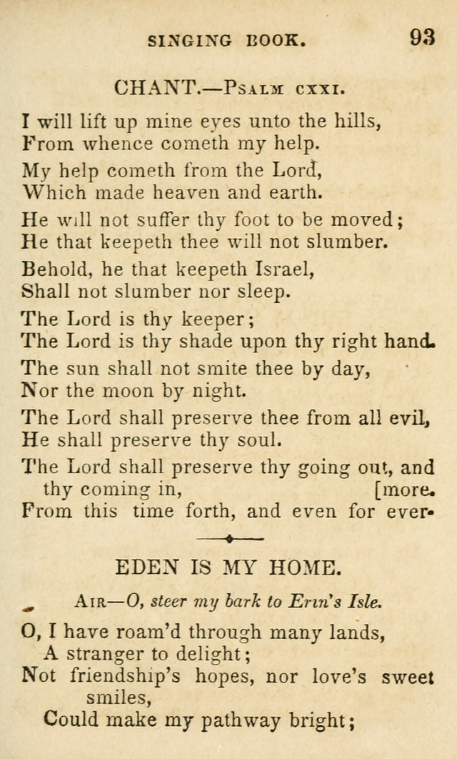 The Public School Singing Book: a collection of original and other songs, odes, hymns, anthems, and chants used in the various public schools page 97