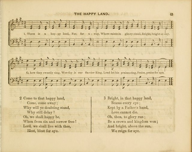 Plymouth Sabbath School Collection: or, Hymns and Tunes page 45