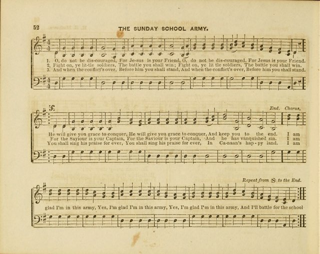 Plymouth Sabbath School Collection: or, Hymns and Tunes page 52