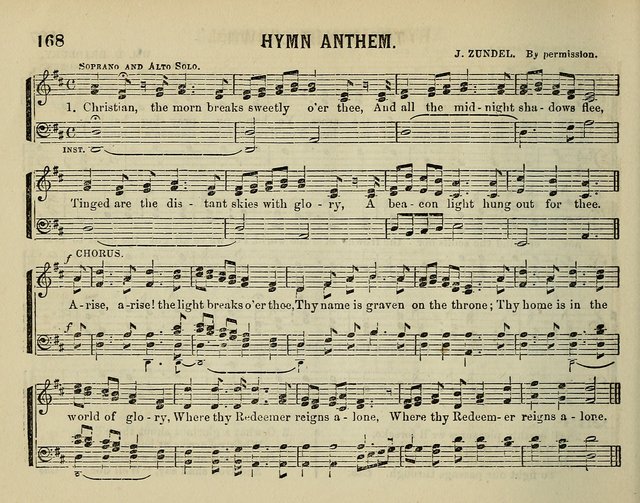 The Plymouth Sabbath School Collection of Hymns and Tunes page 168