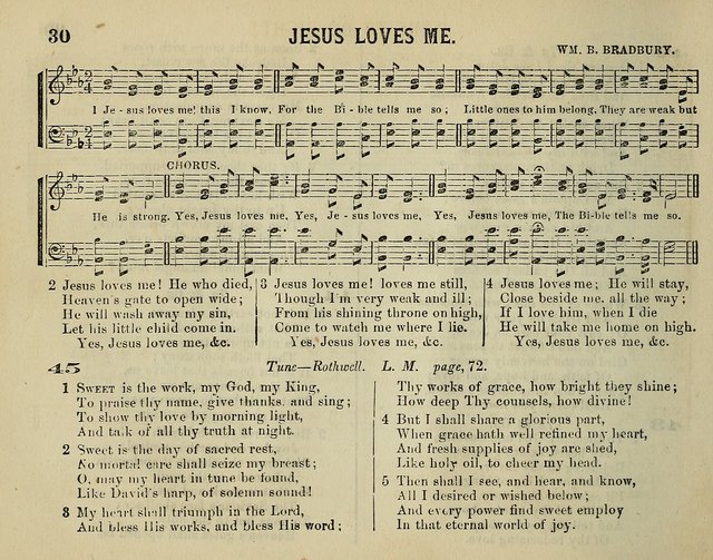 The Plymouth Sabbath School Collection of Hymns and Tunes page 30