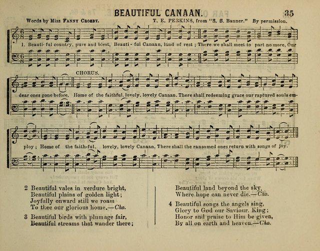 The Plymouth Sabbath School Collection of Hymns and Tunes page 35