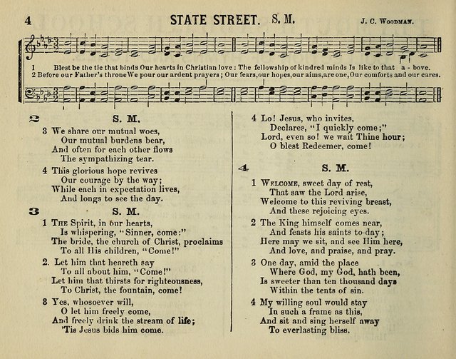 The Plymouth Sabbath School Collection of Hymns and Tunes page 4