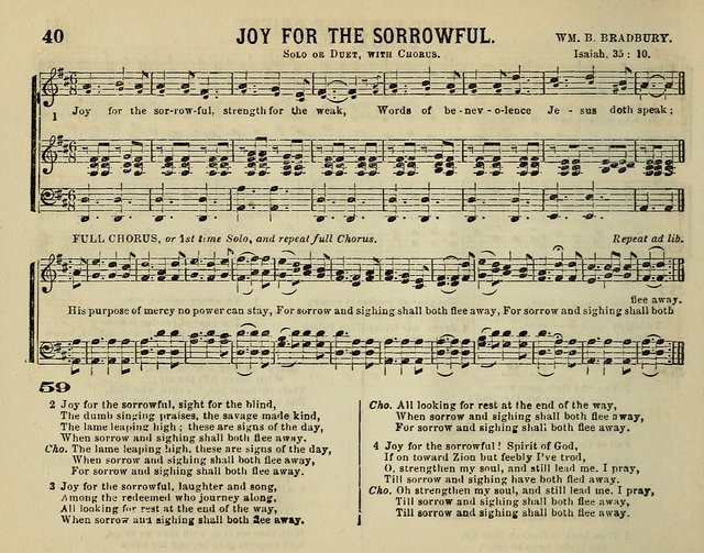 The Plymouth Sabbath School Collection of Hymns and Tunes page 40