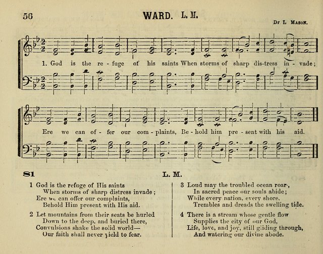 The Plymouth Sabbath School Collection of Hymns and Tunes page 56