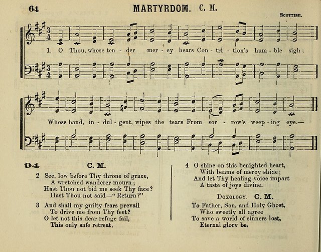 The Plymouth Sabbath School Collection of Hymns and Tunes page 64