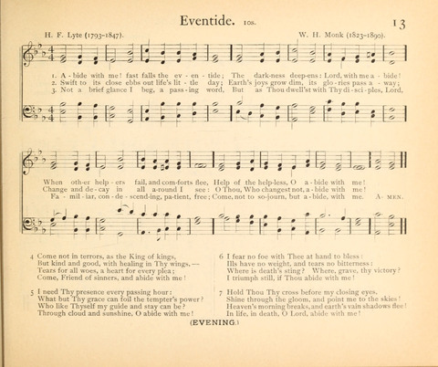 Plymouth Sunday-School Hymnal: for use in schools, prayer-meetings, and missions page 13