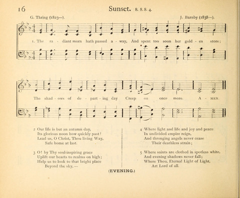 Plymouth Sunday-School Hymnal: for use in schools, prayer-meetings, and missions page 16