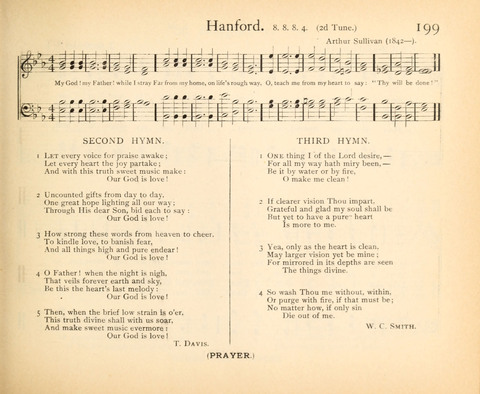 Plymouth Sunday-School Hymnal: for use in schools, prayer-meetings, and missions page 199